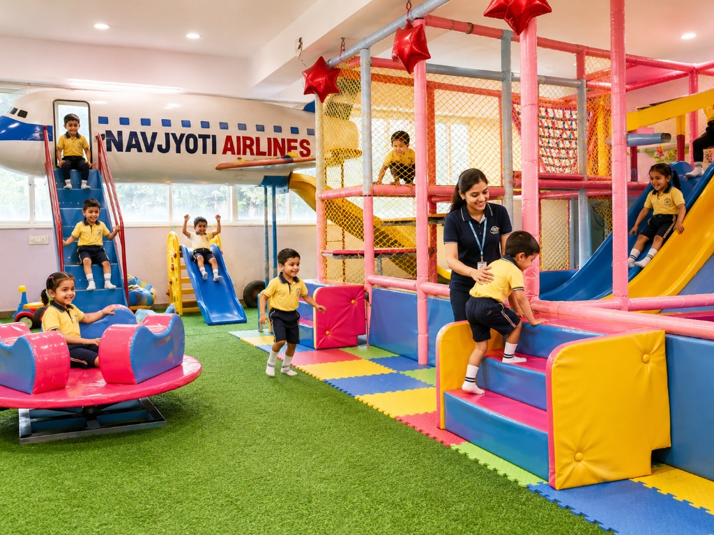 Safe arrival and teacher-care interaction in a child-friendly secure environment